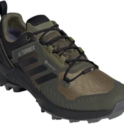 Adidas TERREX Swift R3 Gore-Tex Wandelschoenen Heren, Olijf/zwart