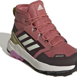 Adidas TERREX Trailmaker Mid Rain.RDY Wandelschoenen Kinderen, Rood