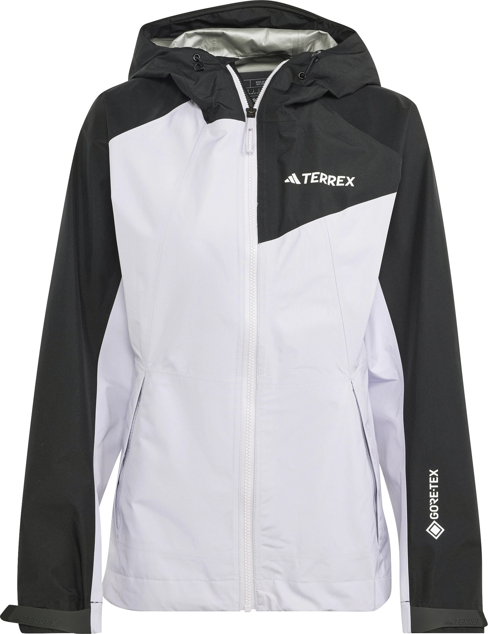 Adidas TERREX XPR GORE PAC Jacket Women, Zilver/zwart 3 Adidas TERREX XPR GORE PAC Jacket Women, Zilver/zwart