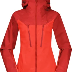 Bergans Cecilie 3L Jas Dames, Rood