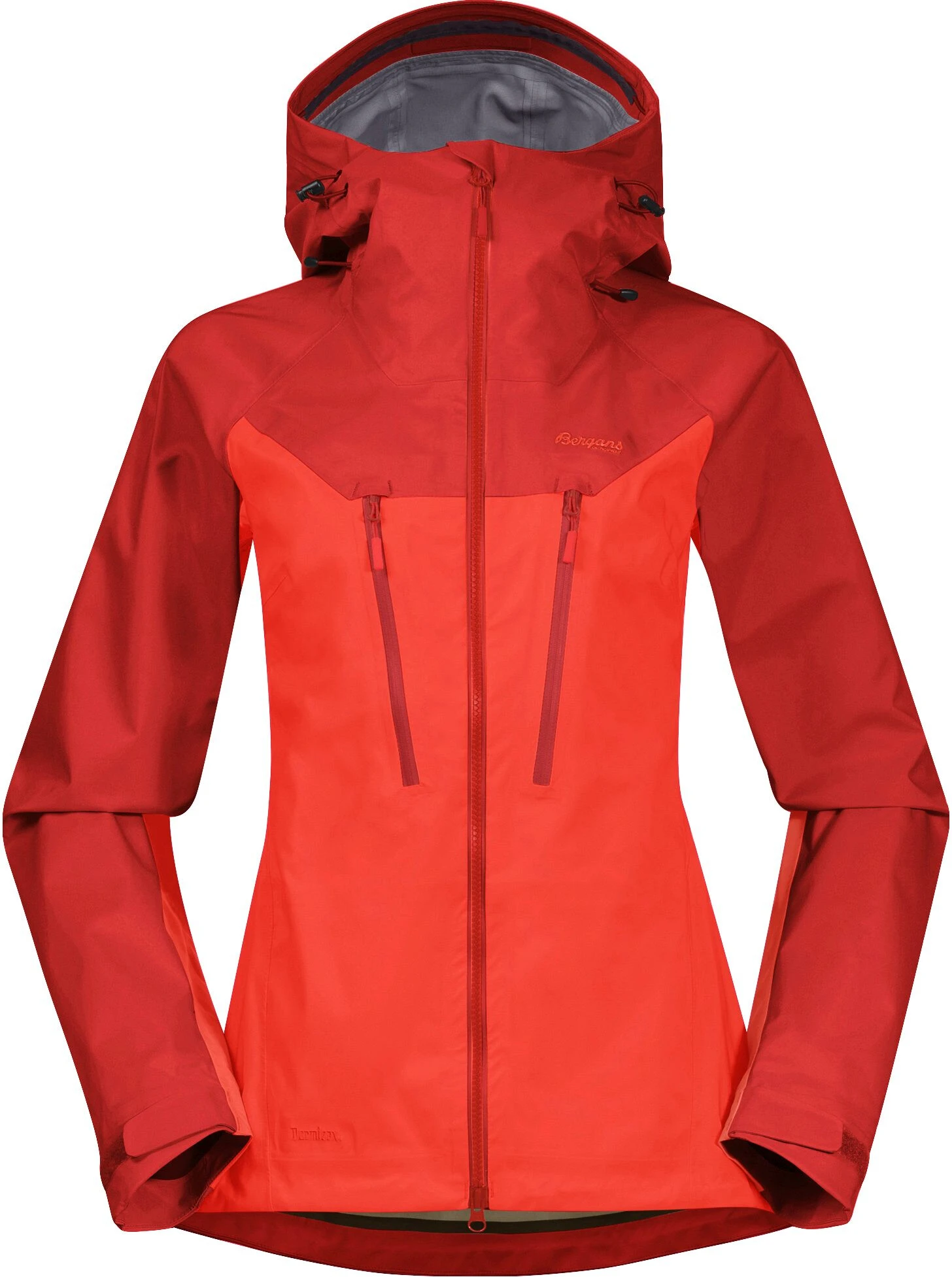 Bergans Cecilie 3L Jas Dames, Rood 3 Bergans Cecilie 3L Jas Dames, Rood