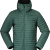 Bergans Lava Licht Donsjack Met Capuchon Heren, Groen