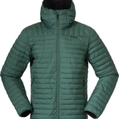 Bergans Lava Licht Donsjack Met Capuchon Heren, Groen