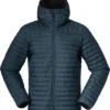 Bergans Lava Licht Donsjack Met Capuchon Heren, Petrol -Kampeeruitrusting Verkoop 2024 bergans lava light down jacket with hood men orion blue 1