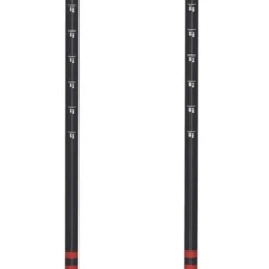 Black Diamond Trail Wandelstokken, Rood/zwart