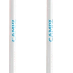 CAMPZ Komperdell Twistlock Cardessa Vario Wandelstokken Dames, Wit/turquoise