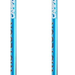 CAMPZ Komperdell Twistlock Wandelstokken, Blauw/zwart