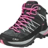 CMP Campagnolo Rigel WP Middelhoge Trekkingschoenen Dames, Grijs/roze -Kampeeruitrusting Verkoop 2024 cmp campagnolo rigel mid wp skor dam grey fuxia ice 1