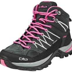 CMP Campagnolo Rigel WP Middelhoge Trekkingschoenen Dames, Grijs/roze