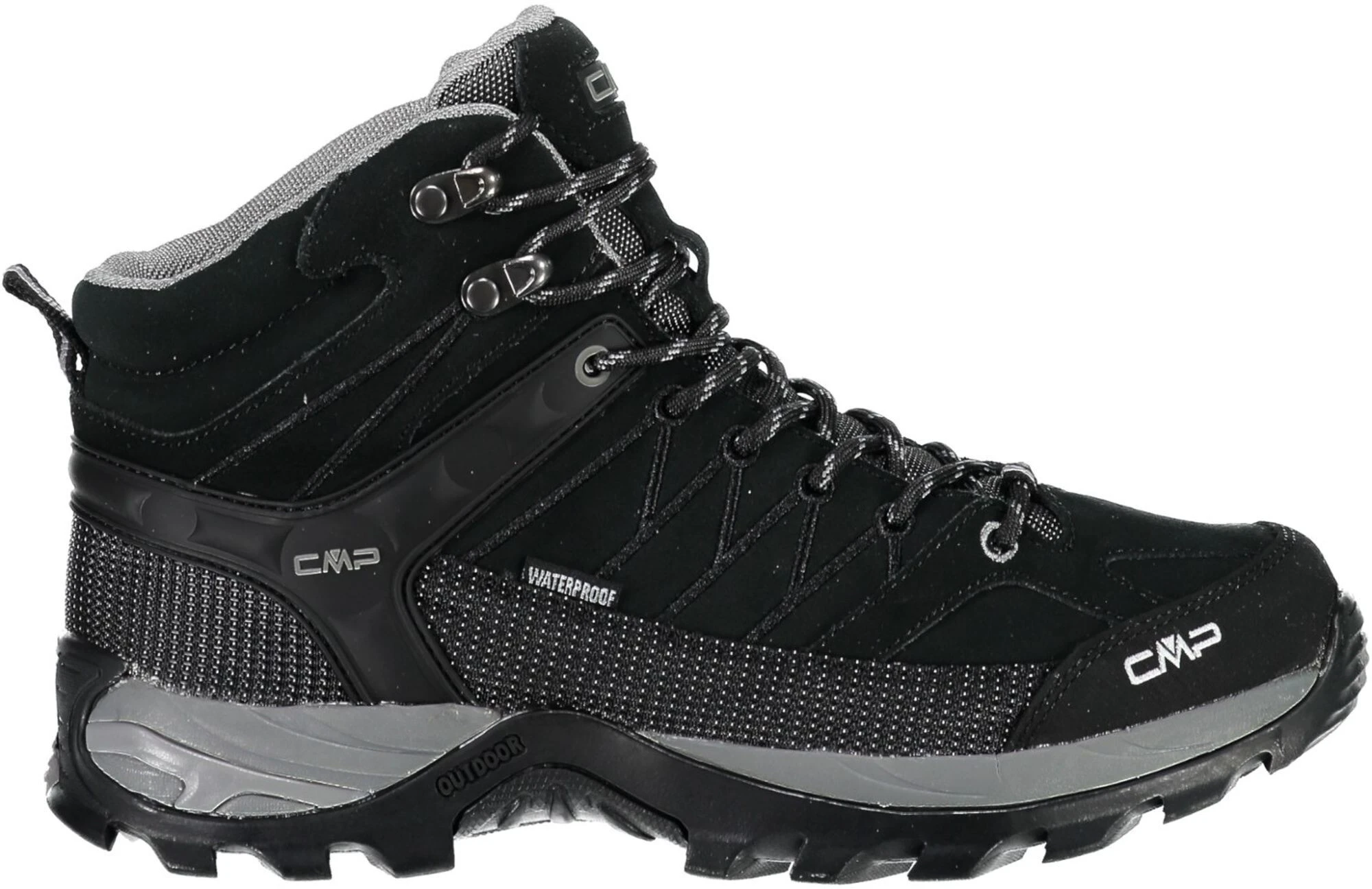 CMP Campagnolo Rigel WP Middelhoge Trekkingschoenen Heren, Zwart 3 CMP Campagnolo Rigel WP Middelhoge Trekkingschoenen Heren, Zwart