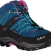 CMP Campagnolo Rigel WP Middelhoge Trekkingschoenen Kinderen, Petrol/blauw
