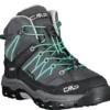 CMP Campagnolo Rigel WP Middelhoge Trekkingschoenen Kinderen, Grijs -Kampeeruitrusting Verkoop 2024 cmp campagnolo rigel wp mid trekking shoes kids titanio acqua 1