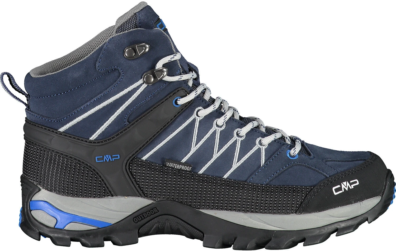 CMP Campagnolo Rigel WP Middelhoge Trekkingschoenen Heren, Blauw/zwart 3 CMP Campagnolo Rigel WP Middelhoge Trekkingschoenen Heren, Blauw/zwart