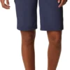 Columbia On The Go Lange Shorts Dames, Blauw -Kampeeruitrusting Verkoop 2024 columbia on the go long shorts women nocturnal 1