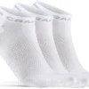 Craft Core Dry Shaftless Socks 3 Pairs, Wit -Kampeeruitrusting Verkoop 2024 craft core dry shaftless socks 3 pairs white 1
