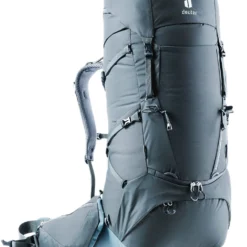 Deuter Aircontact Core 60+10 Backpack, Grijs/zwart
