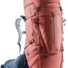 Deuter Aircontact X 70+15 SL Rugzak Dames, Rood -Kampeeruitrusting Verkoop 2024 deuter aircontact x 70 15 sl backpack redwood ink 1