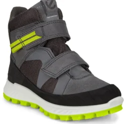 ECCO Exostrike Laarzen Kinderen, Grijs/zwart