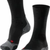 Falke TK2 Trekking Sokken Heren, Zwart/grijs -Kampeeruitrusting Verkoop 2024 falke tk2 strumpor herr black mix 1