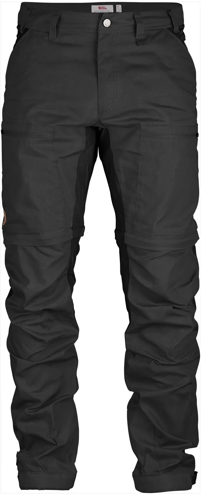 Fjällräven Fjällräven Abisko Lite Afritsbroek Heren, Grijs 3 Fjällräven Fjällräven Abisko Lite Afritsbroek Heren, Grijs