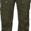 Fjällräven Fjällräven Lappland Hybride Shorts Dames, Olijf -Kampeeruitrusting Verkoop 2024 fjaellraeven lappland hybrid trousers women dark olive 1