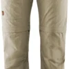Fjällräven Fjällräven Travellers MT Afritsbroek Dames, Beige