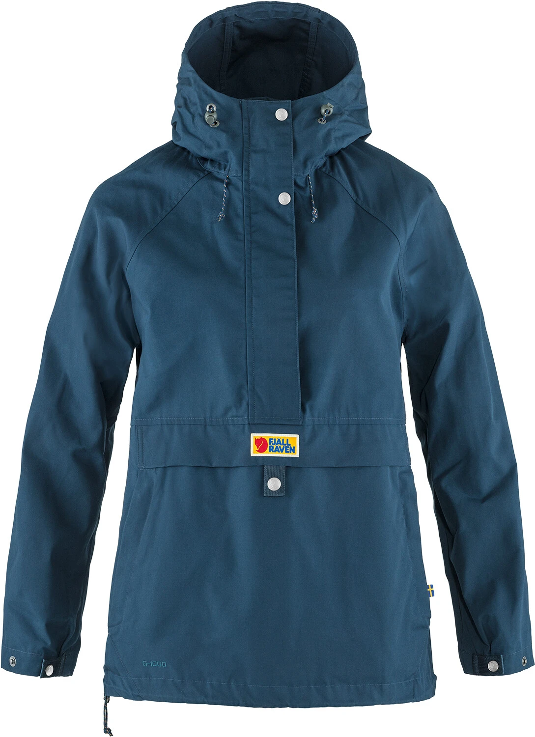 Fjällräven Fjällräven Vardag Anorak Dames, Blauw 3 Fjällräven Fjällräven Vardag Anorak Dames, Blauw