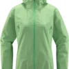 Haglöfs L.I.M Proof Jas Dames, Groen -Kampeeruitrusting Verkoop 2024 hagloefs lim proof jacket women mint stone 1