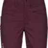 Haglöfs Lite Standard Korte Broek Dames, Violet -Kampeeruitrusting Verkoop 2024 hagloefs lite standard shorts women aubergine 1