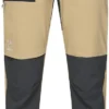 Haglöfs Mid Standard Broek Dames, Beige/grijs -Kampeeruitrusting Verkoop 2024 hagloefs mid standard pants women sand magnetite 1