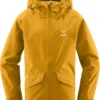 Haglöfs Mila Jack Kinderen, Oranje -Kampeeruitrusting Verkoop 2024 hagloefs mila jacket youth autumn leaves 1