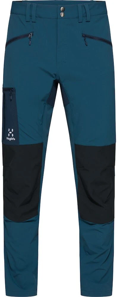Haglöfs Rugged Slim Broek Heren, Blauw/zwart 3 Haglöfs Rugged Slim Broek Heren, Blauw/zwart