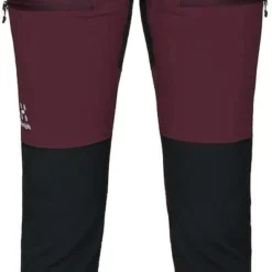 Haglöfs Rugged Slim Broek Dames, Violet/zwart