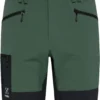 Haglöfs Rugged Slim Korte Broek Heren, Groen/zwart -Kampeeruitrusting Verkoop 2024 hagloefs rugged slim shorts men fjell green true black 1