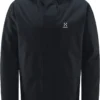 Haglöfs Salix Proof Mimic Parka Heren, Zwart -Kampeeruitrusting Verkoop 2024 hagloefs salix proof mimic parka men true black 1