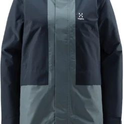Haglöfs Salix Proof Mimic Parka Dames, Blauw