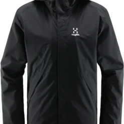 Haglöfs Stuga 3in1 Jas Heren, Zwart