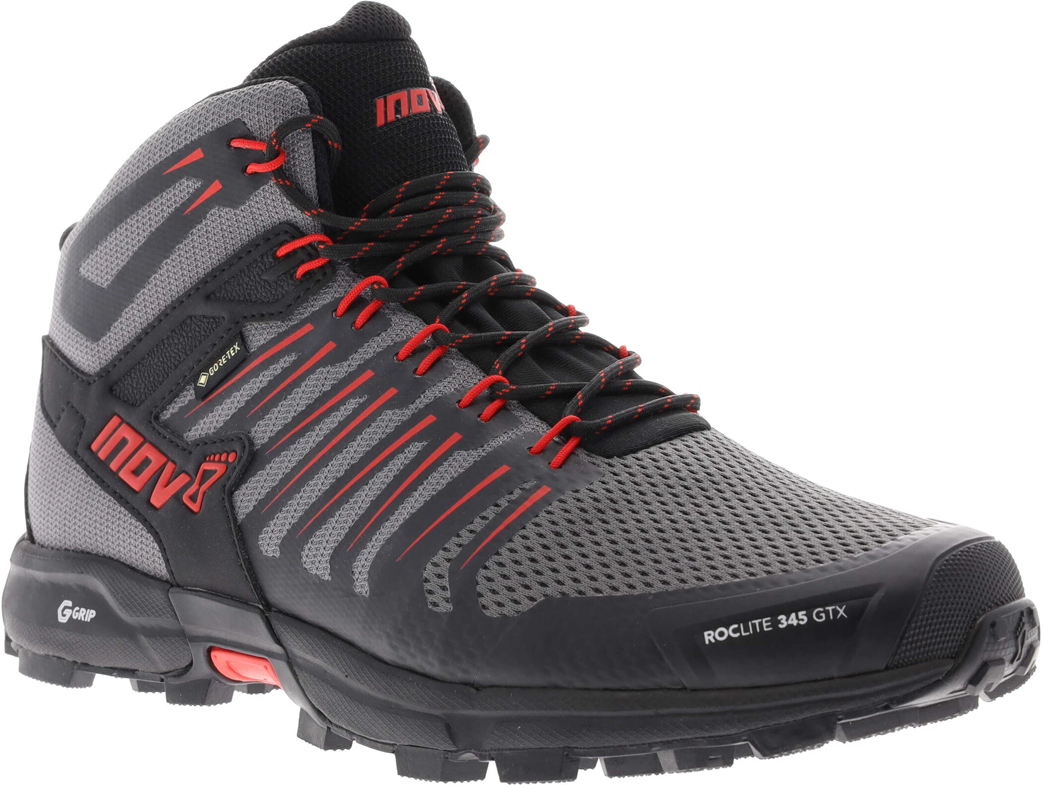 Inov-8 Roclite G 345 GTX Schoenen Heren, Grijs 3 Inov-8 Roclite G 345 GTX Schoenen Heren, Grijs
