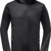 Jack Wolfskin Bornberg Hoody Heren, Zwart -Kampeeruitrusting Verkoop 2024 jack wolfskin bornberg hoody men black 1