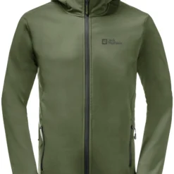 Jack Wolfskin Bornberg Hoody Heren, Groen