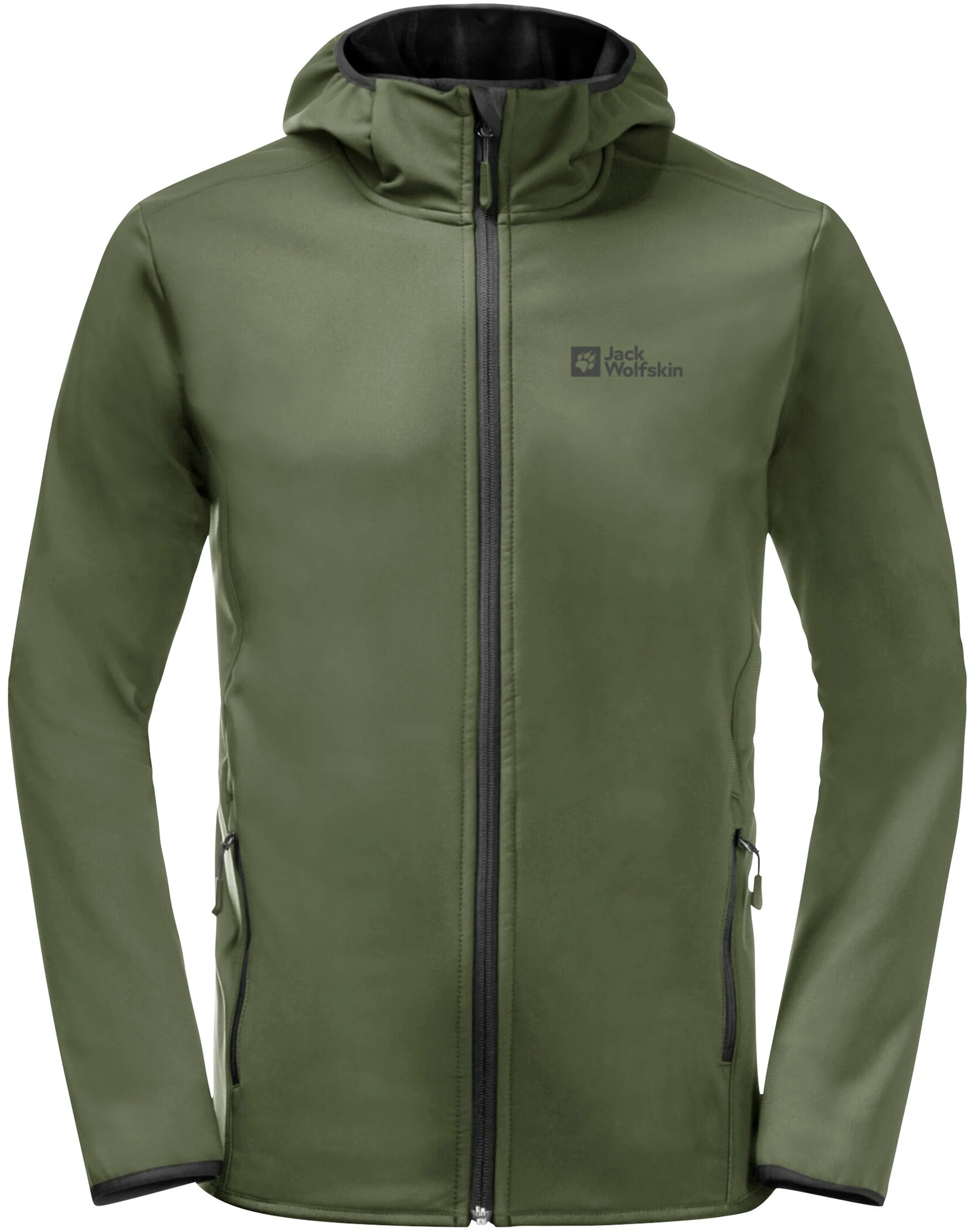 Jack Wolfskin Bornberg Hoody Heren, Groen 3 Jack Wolfskin Bornberg Hoody Heren, Groen
