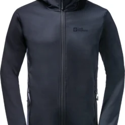 Jack Wolfskin Bornberg Hoody Heren, Blauw