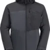 Jack Wolfskin Feldberg 3in1 Jas Heren, Grijs -Kampeeruitrusting Verkoop 2024 jack wolfskin feldberg 3in1 jacket men ebony 1