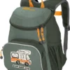 Jack Wolfskin Little Joe Backpack Kids, Groen -Kampeeruitrusting Verkoop 2024 jack wolfskin little joe backpack kids hedge green 1