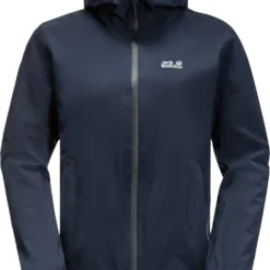 Jack Wolfskin Pack & Go Shell Jas Dames, Blauw