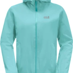 Jack Wolfskin Pack & Go Shell Jas Dames, Groen