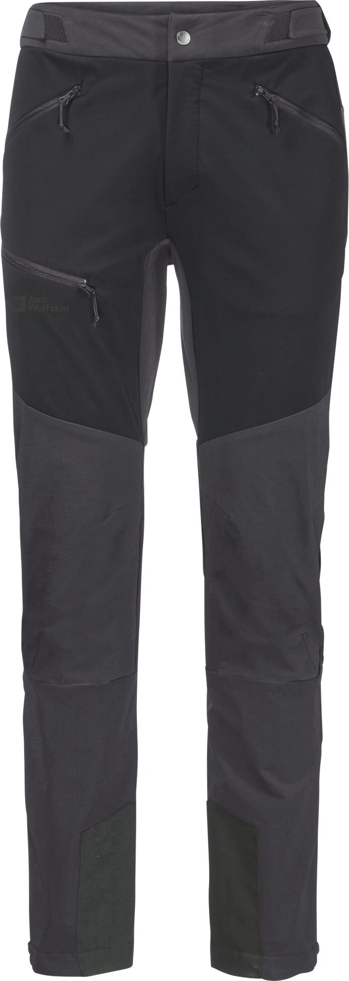 Jack Wolfskin Salmaser Broek Heren, Grijs 3 Jack Wolfskin Salmaser Broek Heren, Grijs