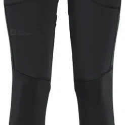 Jack Wolfskin Salmaser Panty's Dames, Zwart
