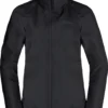 Jack Wolfskin Stormy Point 2L Jas Dames, Zwart -Kampeeruitrusting Verkoop 2024 jack wolfskin stormy point 2l jacket women black 1