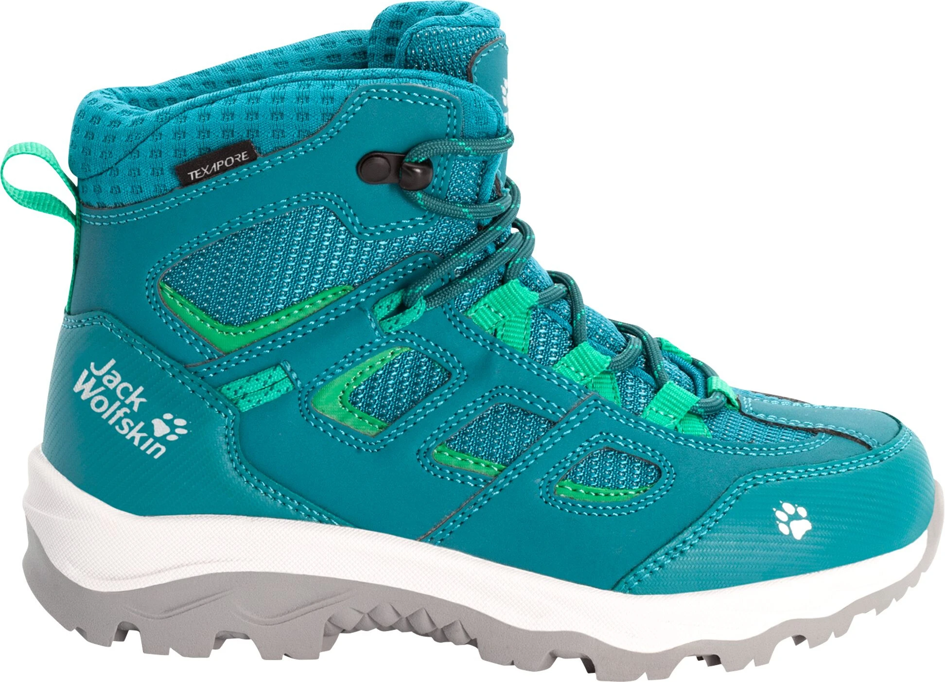 Jack Wolfskin Vojo Texapore Middelhoge Schoenen Kinderen, Turquoise 3 Jack Wolfskin Vojo Texapore Middelhoge Schoenen Kinderen, Turquoise